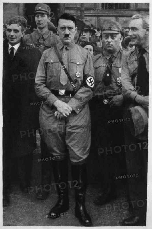 Adolf Hitler in Braunschweig, Germany, 1931