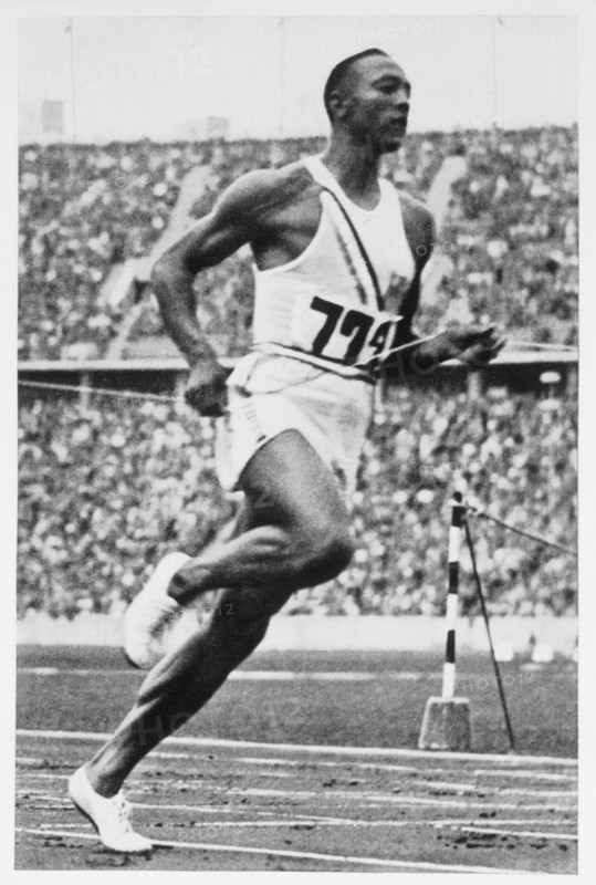 Jesse Owens, Track Star, 1936 Olympic Summer Games, Berlin, Germany