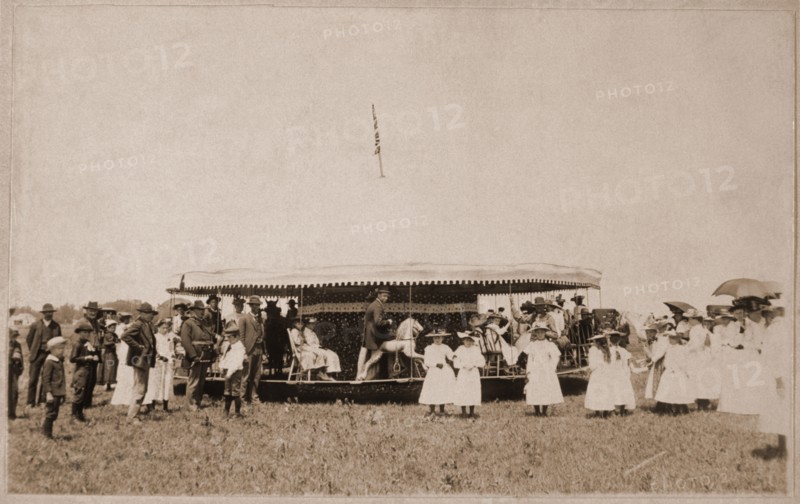 Horse- Powered Merry-Go-Round, Albion, Nebraska, USA, 1895