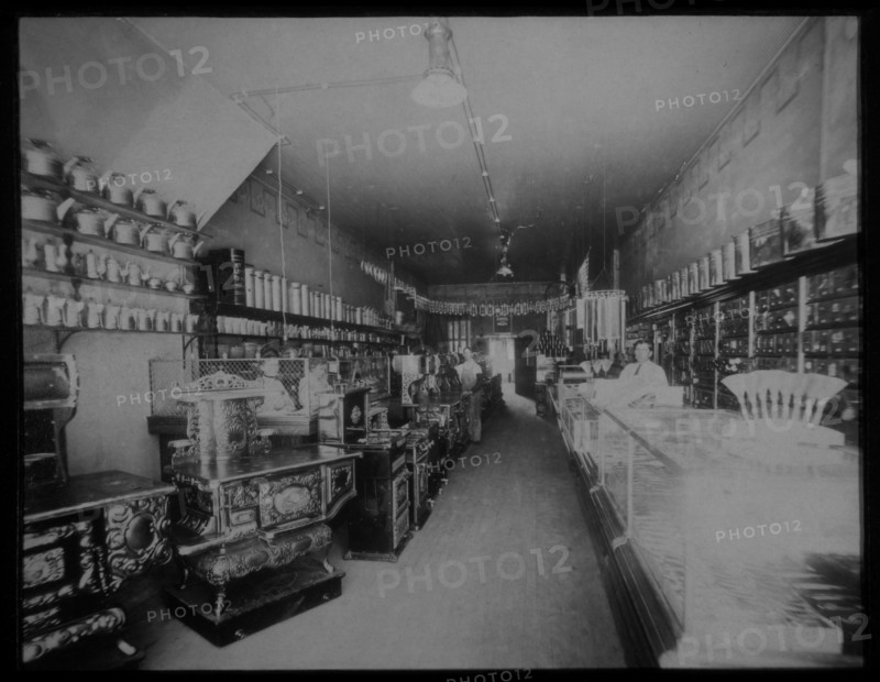 Hardware and Appliances Store, Interior, Madison, South Dakota, USA, circa 1910