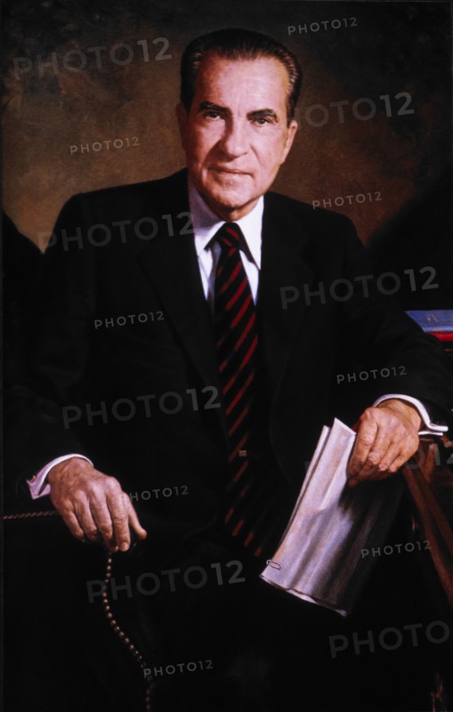 Richard M. Nixon (1913-1994), 37th President of the United States, Official Presidential Portrait, 1968