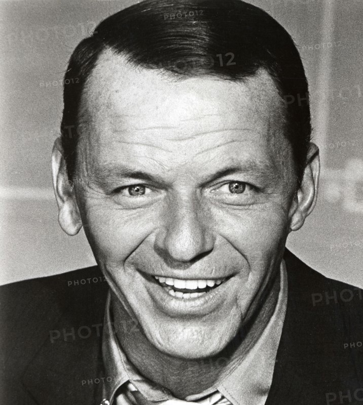 Frank Sinatra on-set of the Film, Robin and the 7 Hoods, 1964