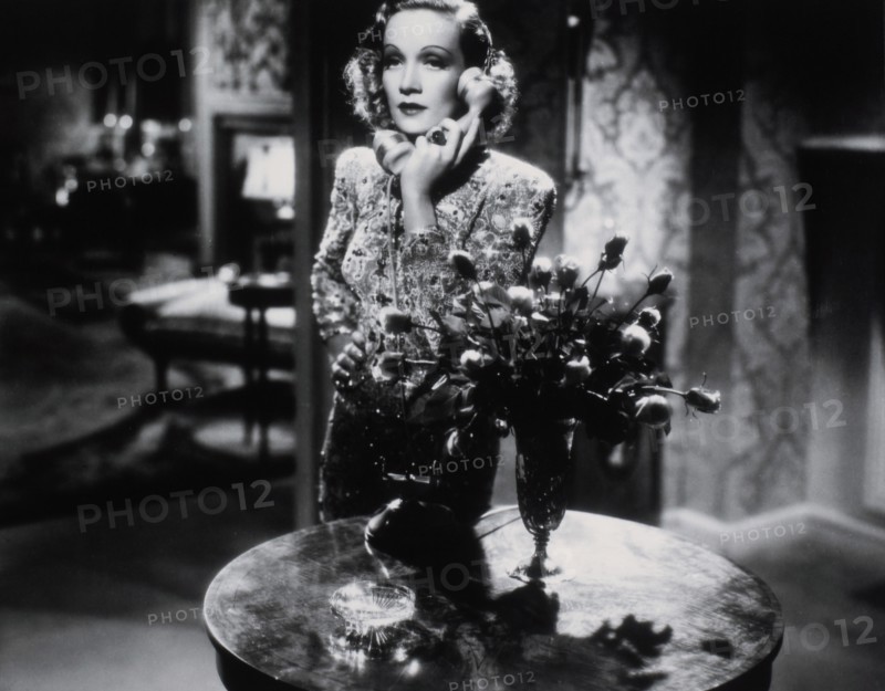 Marlene Dietrich, On-Set of the Film, Angel, 1937