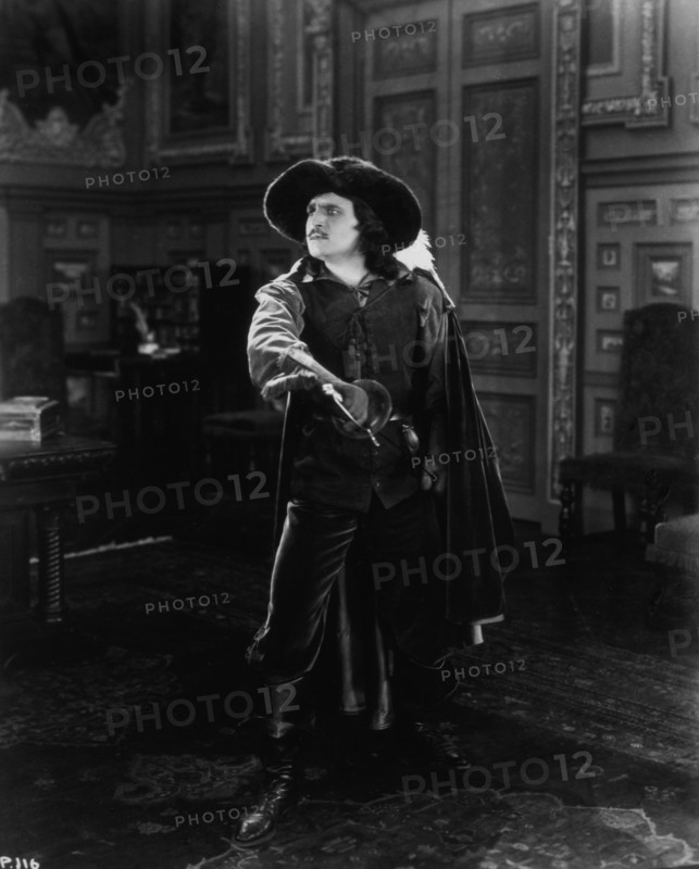 Douglas Fairbanks, on-set of the Film, The Three Musketeers, 1921