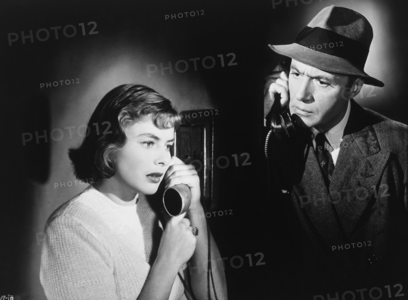Charles Boyer and Ingrid Bergman, On-Set of the Film, Arch of Triumph, 1948