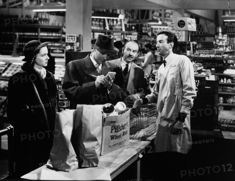 Gene Tierney and Tyrone Power On-Set of the Film, That Wonderful Urge, 1948