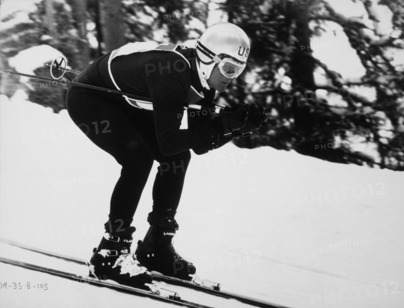 Robert Redford, On-Set of the Film, Downhill Racer, 1969