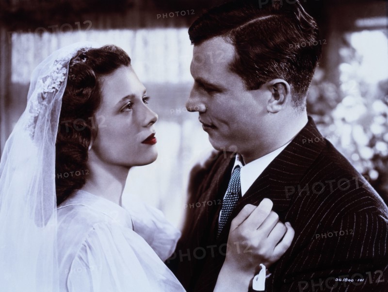 Cathy O'Donnell and Harold Russell, On-Set of the Film, The Best Years of our Lives, 1946
