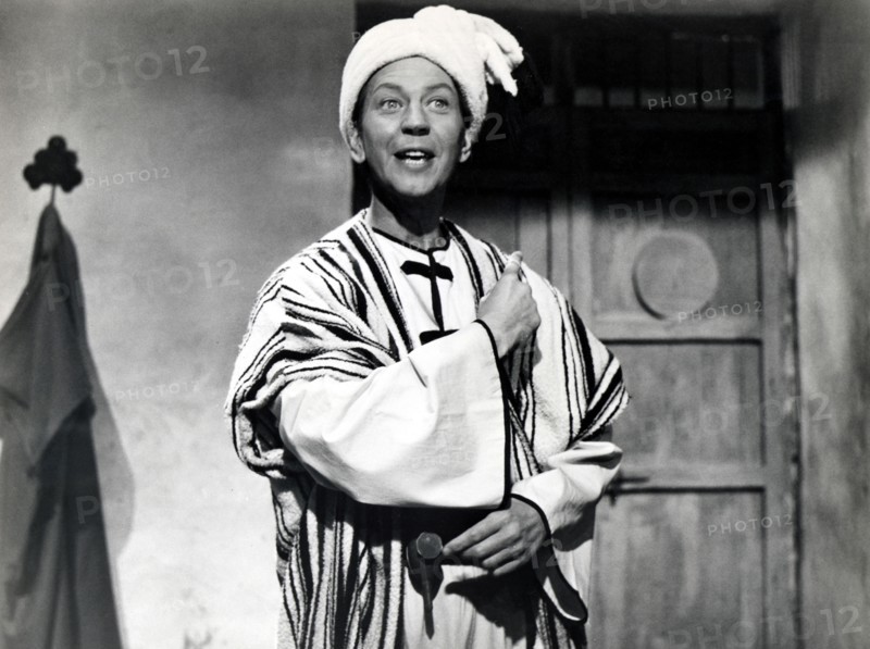 Donald O'Conner on-set of the Film, The Wonders of Aladdin, 1961