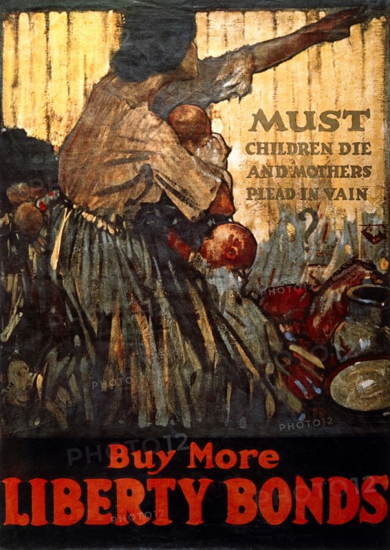 War Poster, "Buy More Liberty Bonds", circa 1917