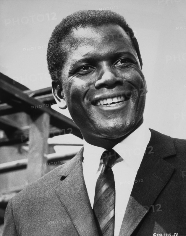 Sidney Poitier, Portrait, On-Set of the Film, "To Sir, With Love", 1967