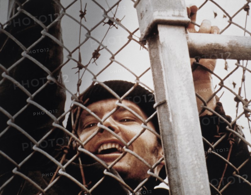 Jack Nicholson, On-Set of the Film, "One Flew Over the Cuckoo's Nest", 1975