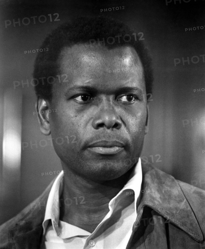 Sidney Poitier on-set of the Film, "A Piece of the Action", 1977