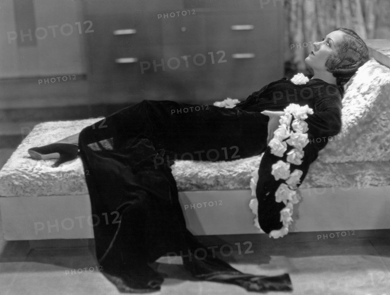 Gloria Swanson on-set of the Film, What a Widow!, 1930