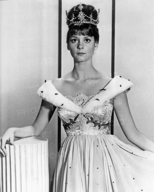 Lesley Ann Warren on-set of the TV Movie, Cinderella, 1965