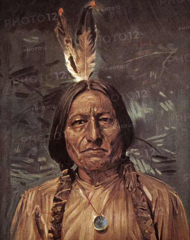Chief Sitting Bull, Portrait, 1890