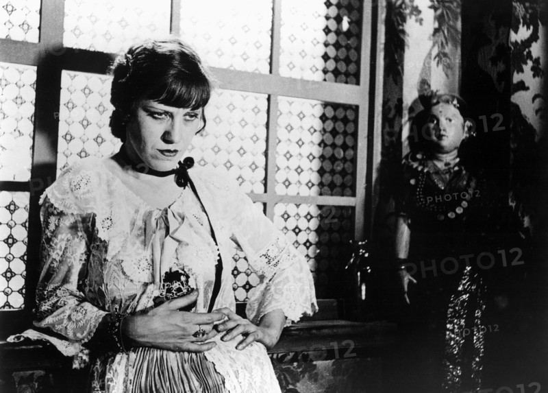 Lotte Lenya, on-set of the Film, "The Threepenny Opera (Die Dreigroschenoper)" Directed by  G. W. Pabst, 1931