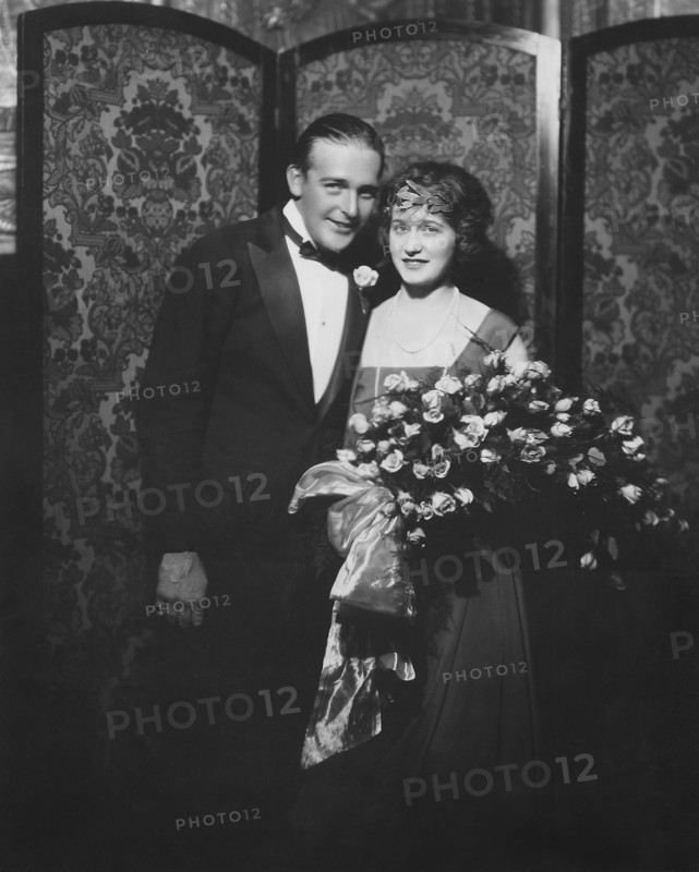 Wallace Reid and Elsie Ferguson, Portrait, Motion Picture Studio Ball, New York York, 1921