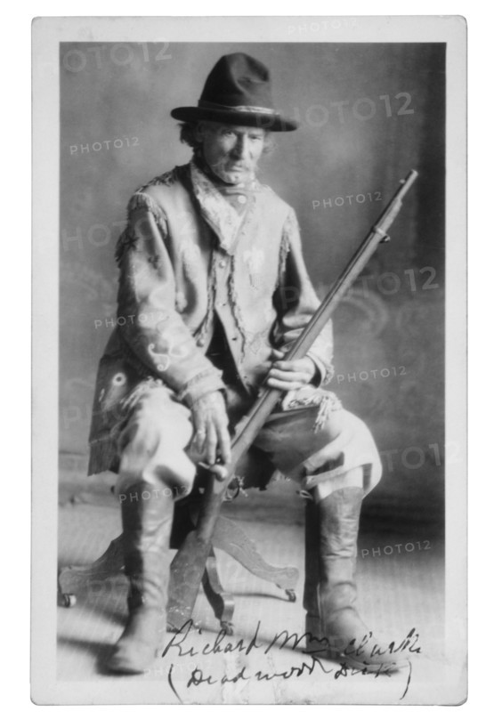 Richard W. Clarke, Frontiersman, Scout and Pony Express Rider, as Deadwood Dick, Portrait