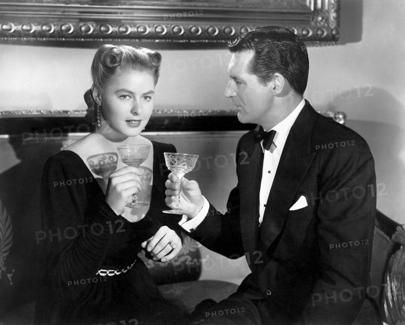 Ingrid Bergman, Cary Grant, on-set of the Film, "Notorious", 1946