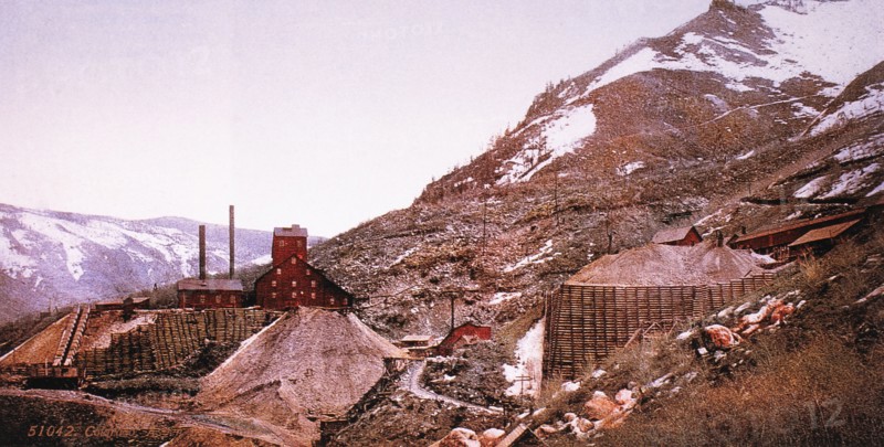 Aspen Silver Mines, Aspen, Colorado, USA, circa 1900