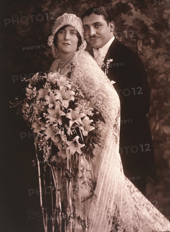 Wedding Couple, Portrait, New York, USA, circa 1930