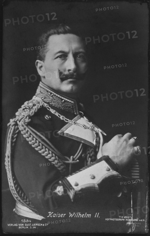 Wilhelm II (1859-1941), Emperor of Germany and King of Prussia (1888-1918), Portrait, circa 1911