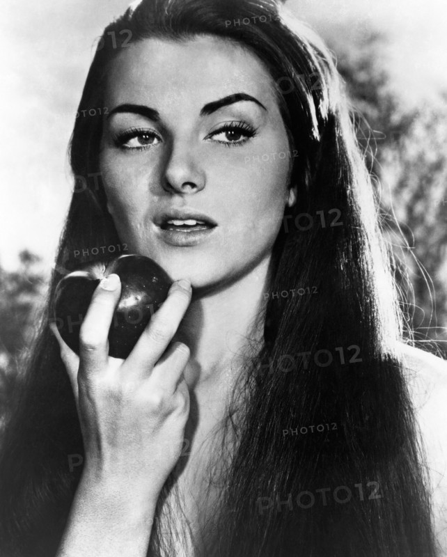 Christiane Martel, on-set of the Film, "Adam & Eve" (aka Adan Y Eva), 1956
