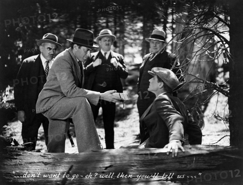 Irving Pichel (L) & Phillips Holmes (R), on-set of the Film, "An American Tragedy", 1931