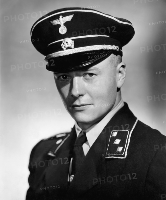 Tim Holt, Publicity Portrait, on-set of the Film, "Hitler's Children", 1943
