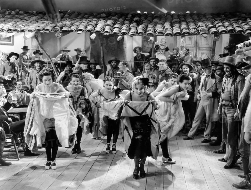 Dance-Hall Girls, Publicity Portrait on-set of the Film, "Rose of the Rancho", 1936