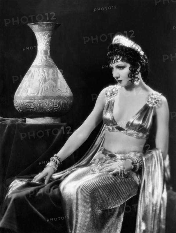 Claudette Colbert, Publicity Portrait, on-set of the Film, "The Sign of the Cross", 1932