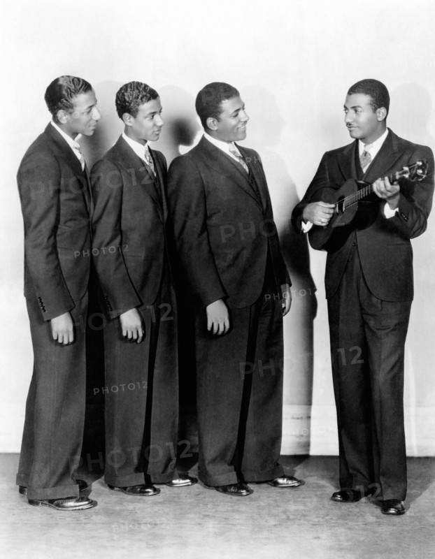 The Mills Brothers, American Jazz and Pop Vocal Quartet, Studio Portrait, circa 1930