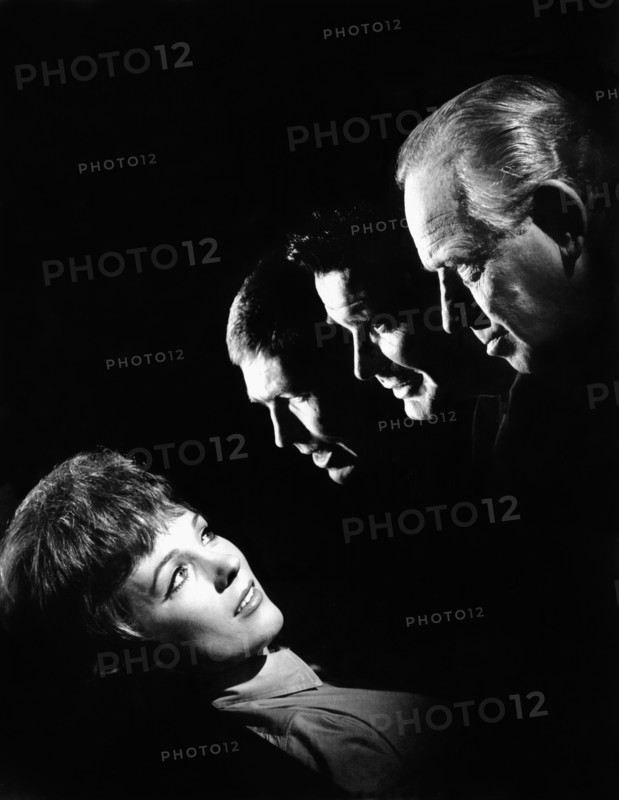 Julie Andrews, James Coburn, James Garner, Melvyn Douglas, Portrait from the Film, "The Americanization of Emily", 1964