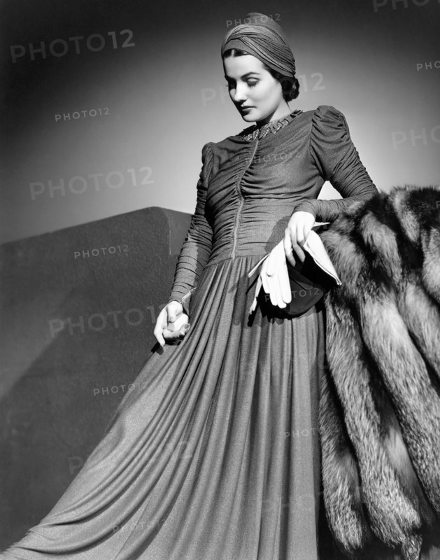 Brenda Marshall, American Actress, Fashion Portrait, circa 1940's