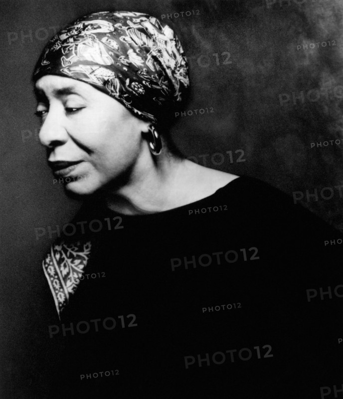 Shirley Horn, American Jazz Singer and Pianist, Portrait, circa early 1990's