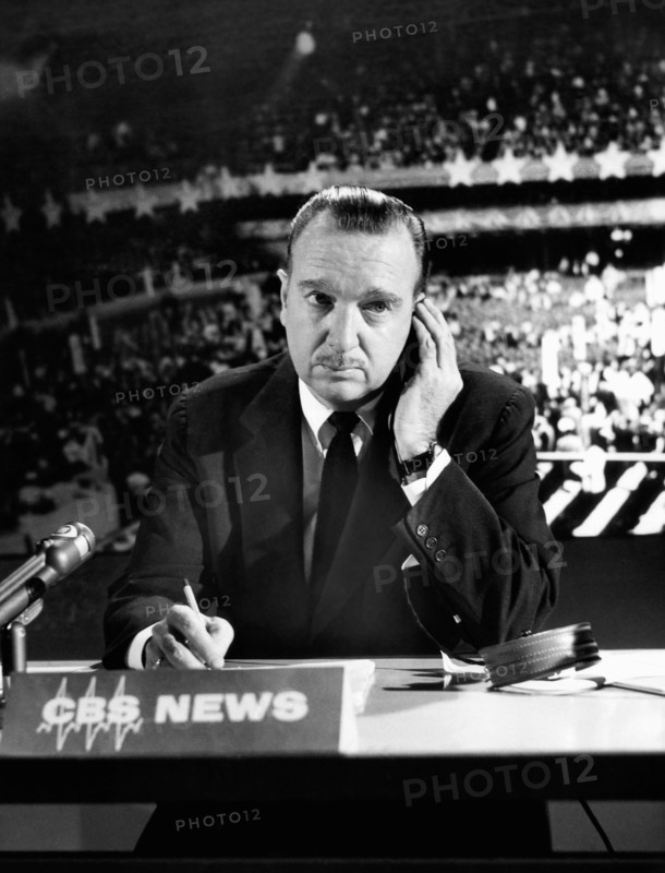 Walter Cronkite, American Journalist, 1968