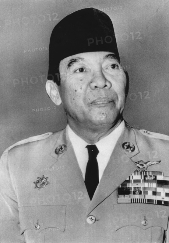 Sukarno (1901-1970), First President of Indonesia, Portrait, 1965