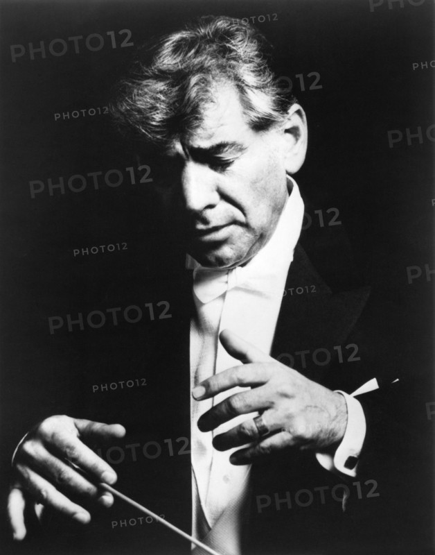 Leonard Bernstein (1918-1990), American Composer and Conductor, Portrait, circa 1960's