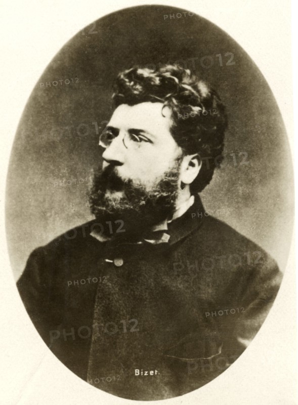 Georges Bizet, (1838-1875), French Composer, Portrait, 1875