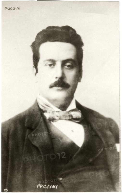 Giacomo Puccini (1858-1924), Italian Opera Composer, Portrait, circa 1900