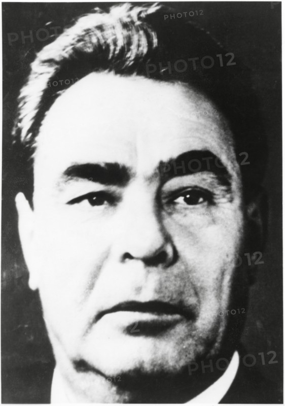 Leonid Ilich Brezhnev (1906-82), Russian Politician, General Secretary of the Communist Party of the Soviet Union (1964-82), Portrait, circa 1965