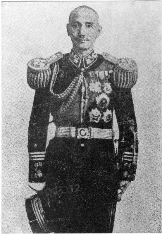 Chiang Kai-shek (1887-1975), Chinese Political and Military Leader, Chairman of the Republic of China, 1928-75, Portrait, circa 1940