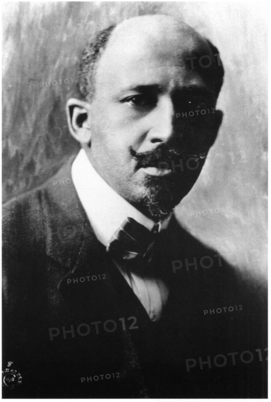 William Edward Burghardt, W.E.B., Du Bois (1868-1963), African-American Civil Rights Leader and Co-Founder of N.A.A.C.P., Portrait, circa 1918