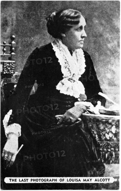 Louisa May Alcott (1832-88), American Novelist, Portrait, circa 1887