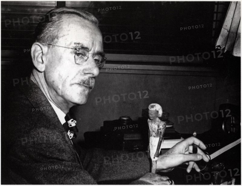 Thomas Mann (1875-1955), German Novelist, Portrait, circa 1940's