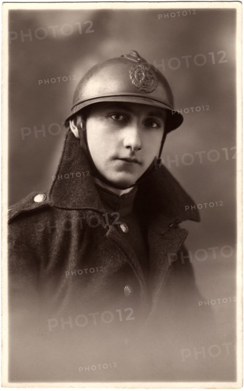 French Soldier, World War I, Portrait, circa 1914