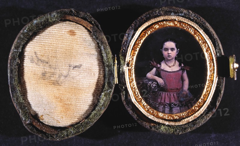 Young Girl, Portrait, Daguerreotype, circa 1850's