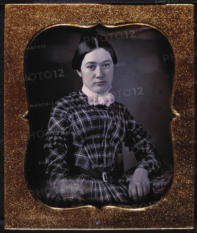 Young Woman, Portrait, Daguerreotype, Circa 1850's