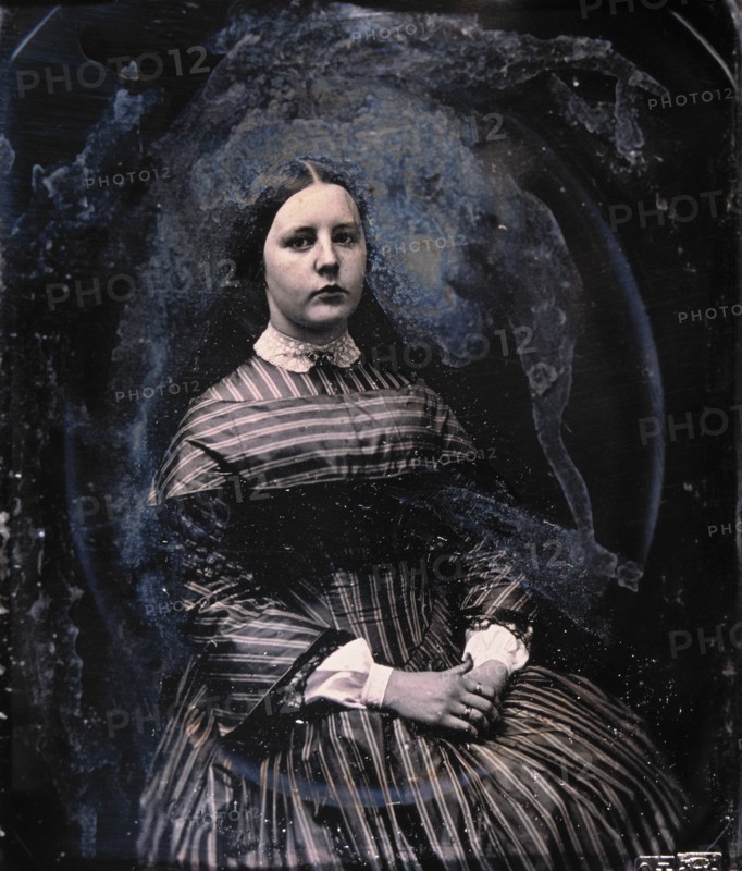 Young Woman, Portrait, Daguerreotype, Circa 1850's